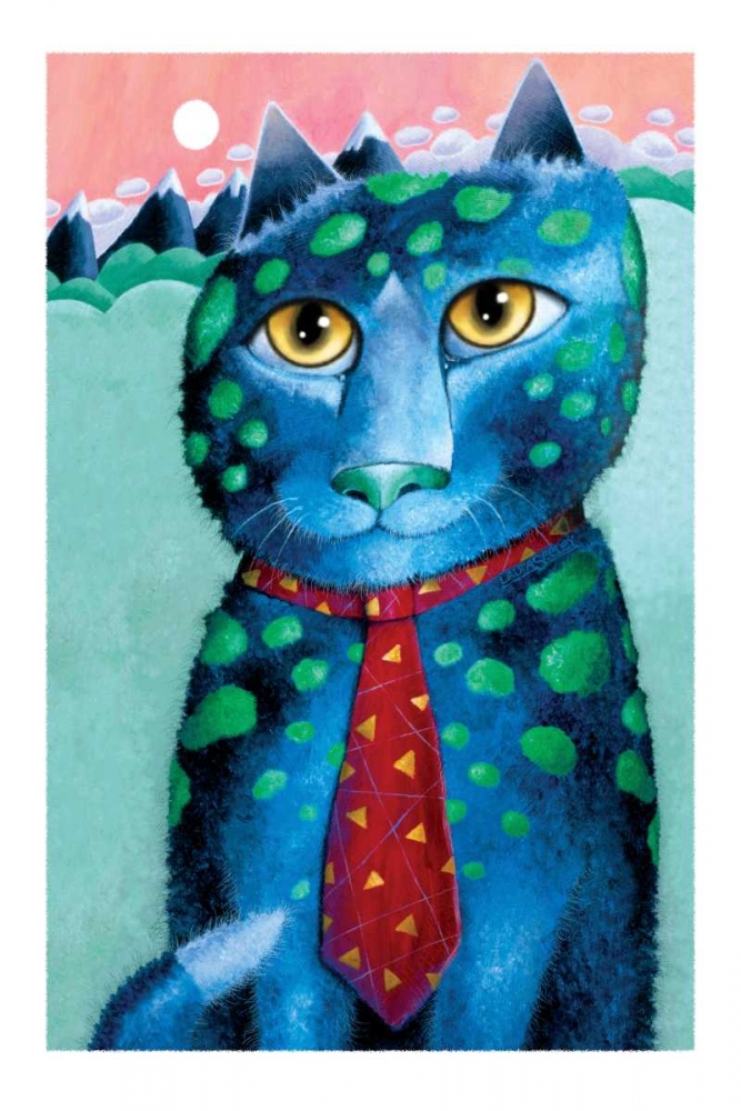 The Corporate Cats-The C.F.O. art print by Laura Seeley for $57.95 CAD