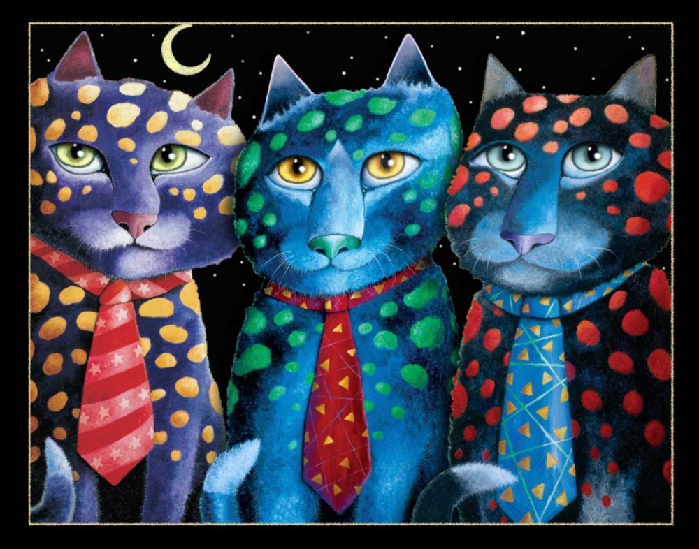 The Corporate Cats art print by Laura Seeley for $57.95 CAD