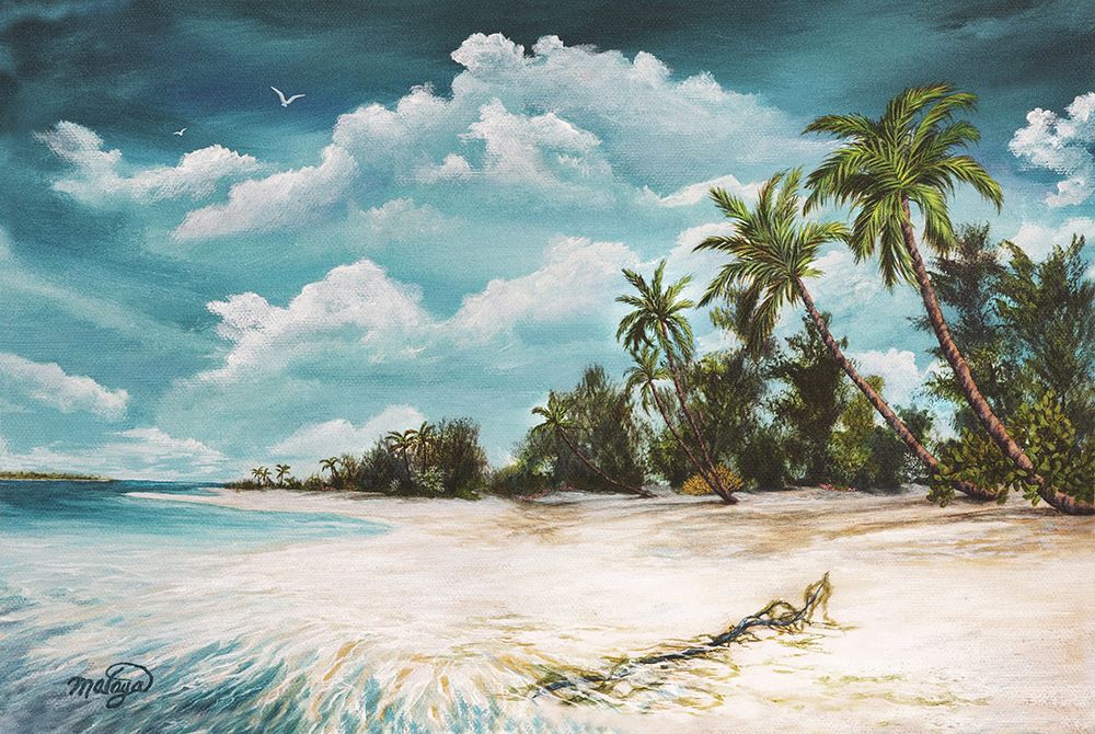 Tropical Solitude art print by Linda Sullivan Mataya for $57.95 CAD