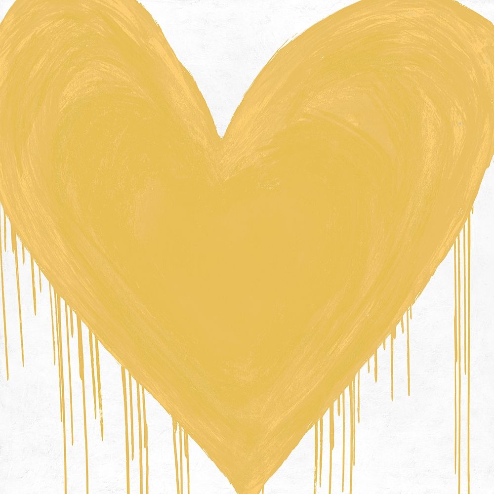 Big Hearted Yellow art print by Lindsay Rodgers for $57.95 CAD