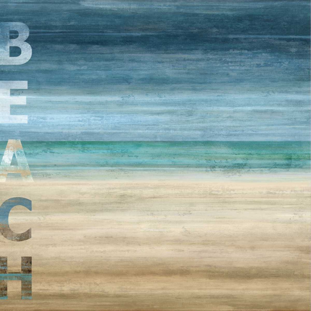 Beach art print by Luke Wilson for $57.95 CAD