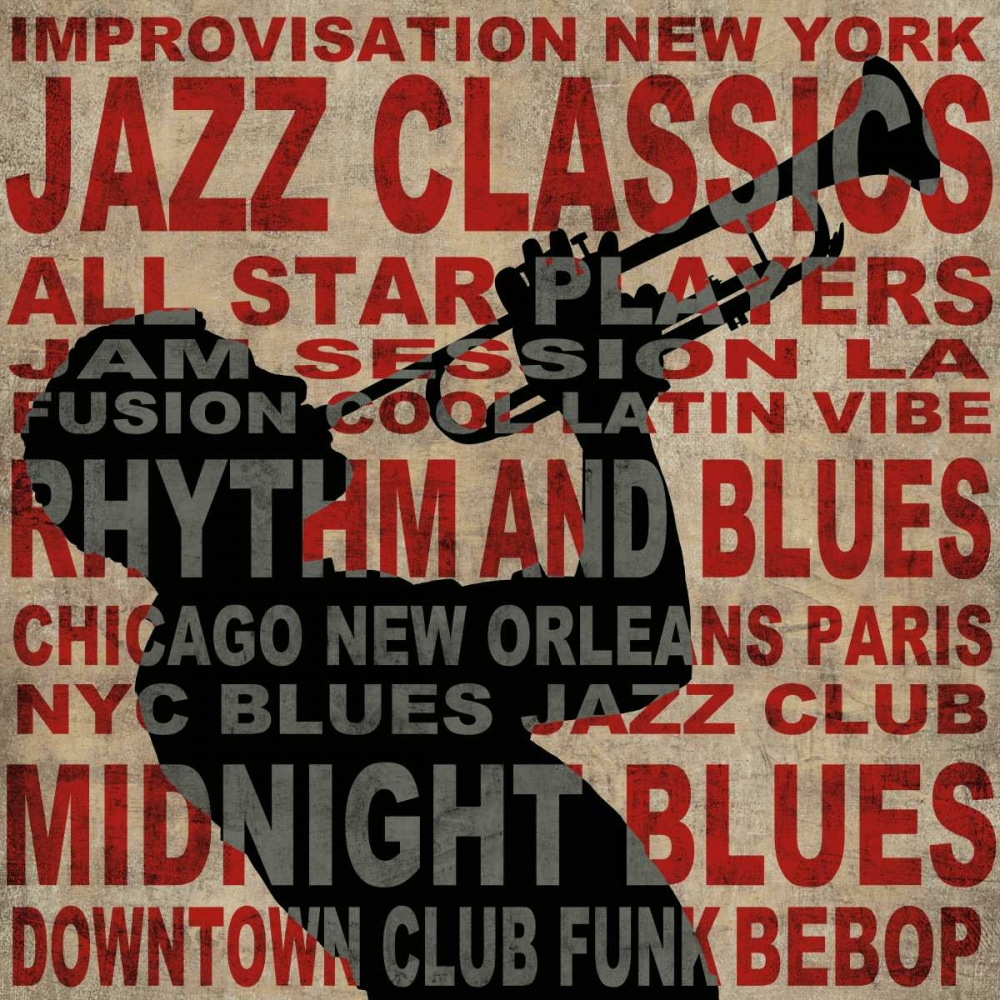 Jazz I art print by Luke Wilson for $57.95 CAD
