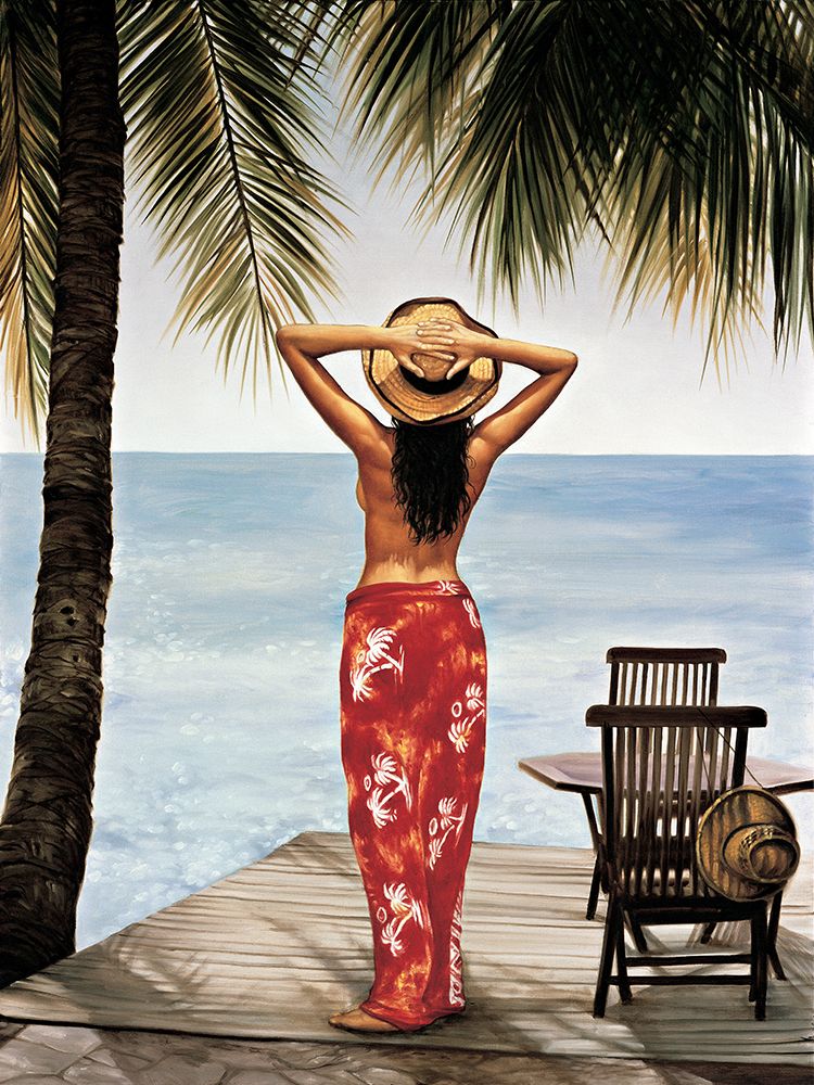 Tropical Resort I art print by Migdalia Arellano for $57.95 CAD