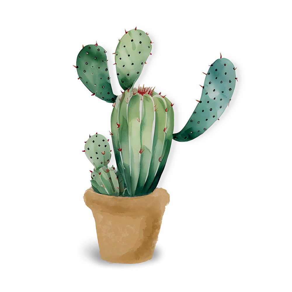 Cactus Pot I art print by Amber Clarkson for $57.95 CAD