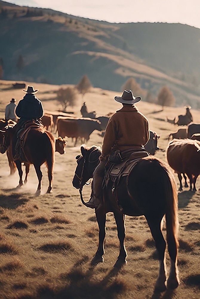 Western Days art print by Amber Clarkson for $57.95 CAD