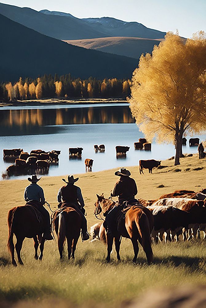 Western Days IV art print by Amber Clarkson for $57.95 CAD