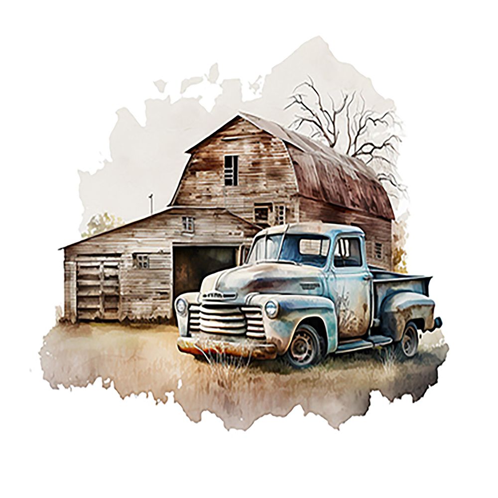 Old Barn II art print by Amber Clarkson for $57.95 CAD