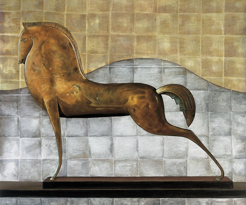 Decorative Horse II art print by Michael Garnier for $57.95 CAD