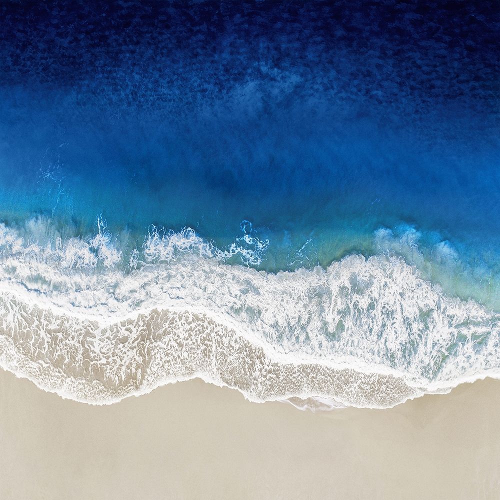Indigo Ocean Waves III art print by Maggie Olsen for $57.95 CAD