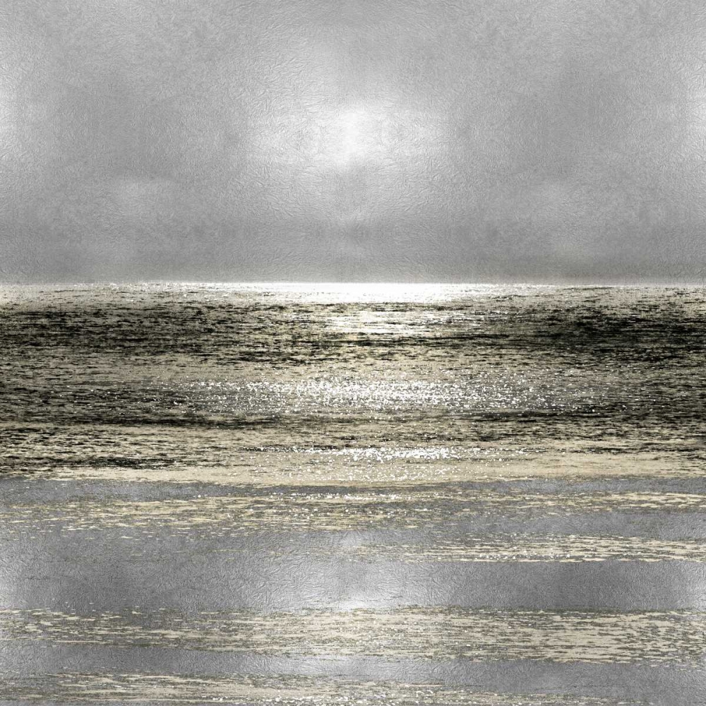 Silver Seascape I art print by Michelle Matthews for $57.95 CAD