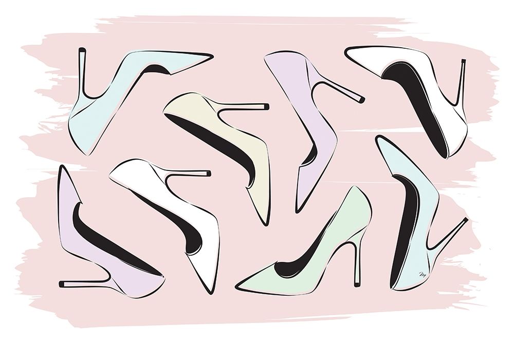 Best Heels art print by Martina Pavlova for $57.95 CAD