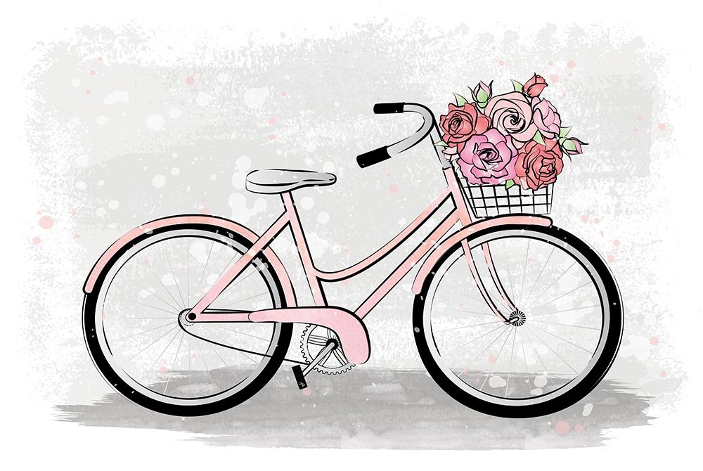 Pink Bike art print by Martina Pavlova for $57.95 CAD