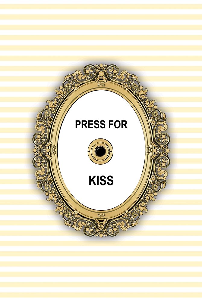 Kiss Button art print by Martina Pavlova for $57.95 CAD
