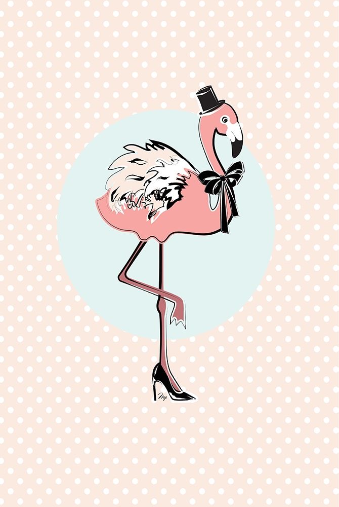 Flamingo art print by Martina Pavlova for $57.95 CAD