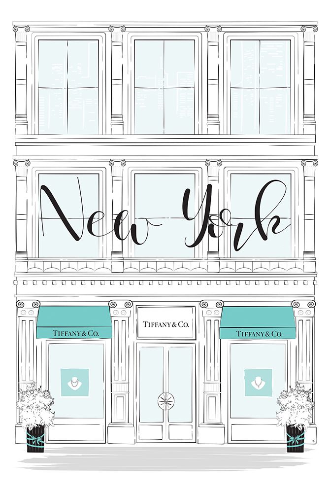 Shop New York art print by Martina Pavlova for $57.95 CAD