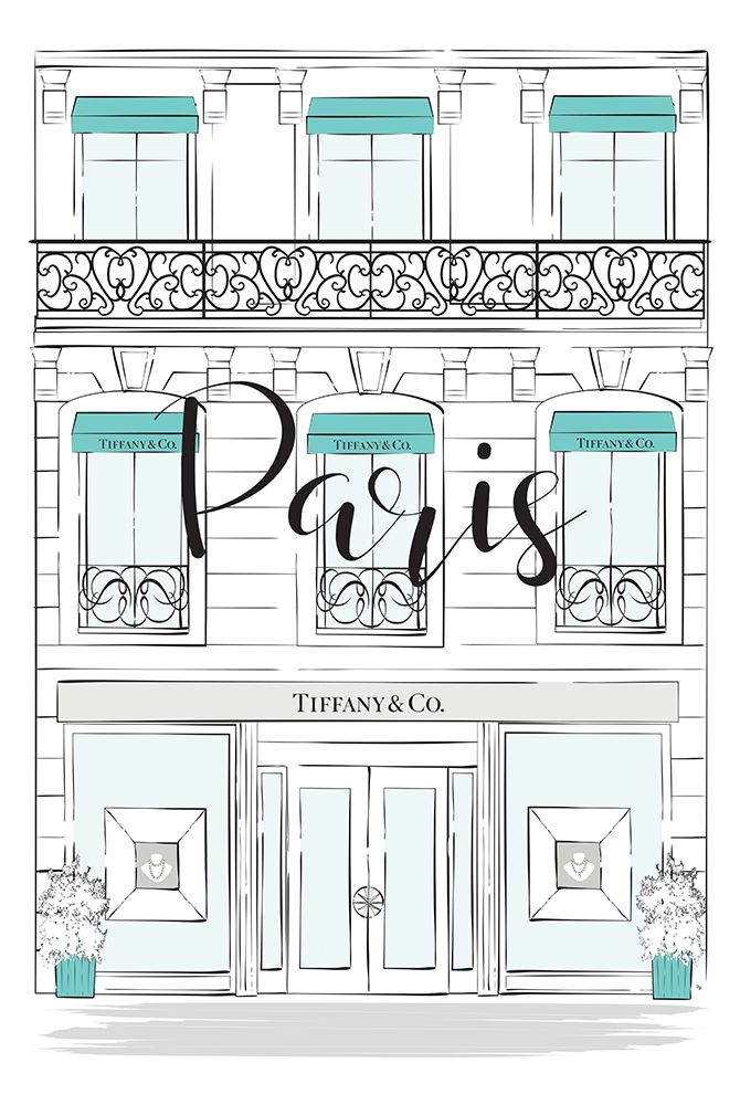 Shop Paris art print by Martina Pavlova for $57.95 CAD