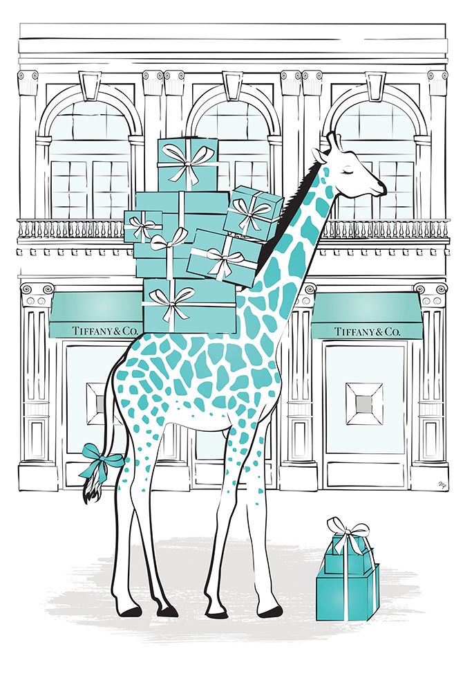 Shop Giraffe art print by Martina Pavlova for $57.95 CAD