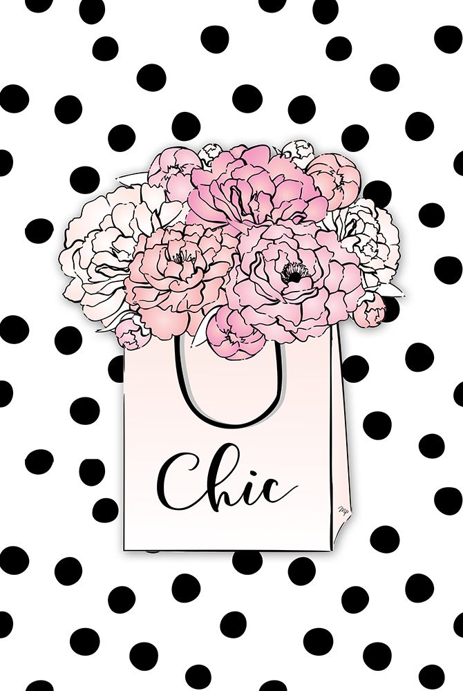 Chic Flowers art print by Martina Pavlova for $57.95 CAD