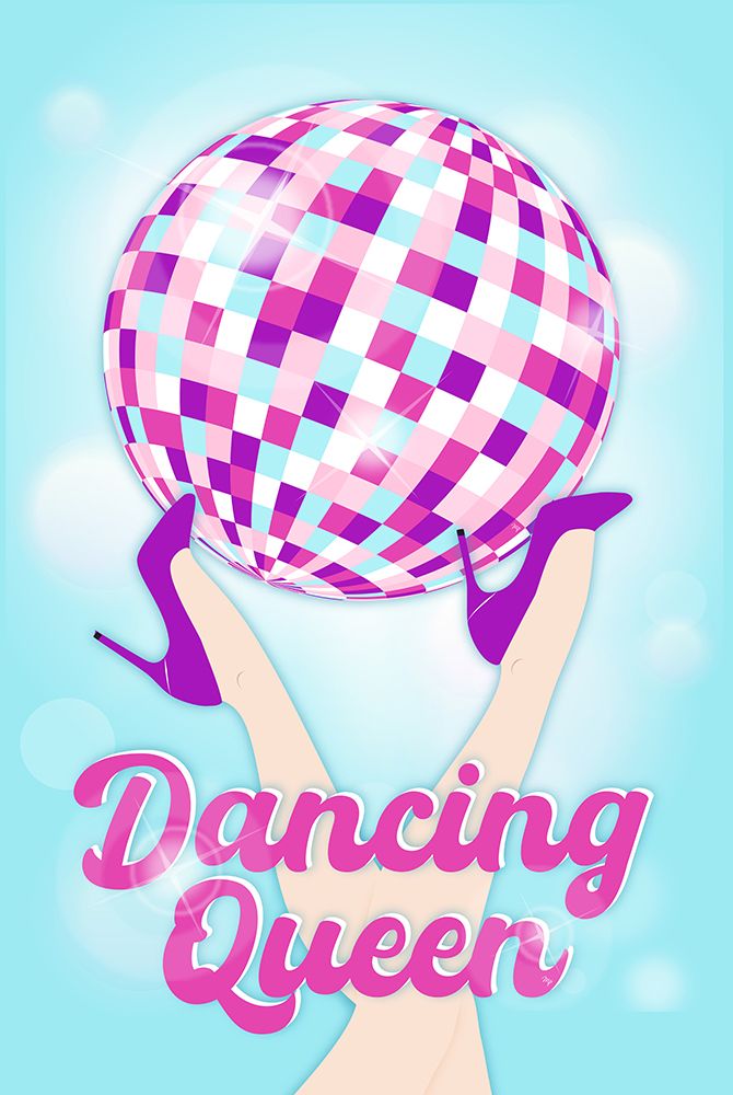 Dancing Queen art print by Martina Pavlova for $57.95 CAD