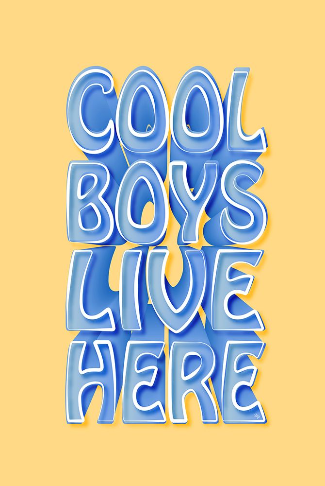 Boys art print by Martina Pavlova for $57.95 CAD