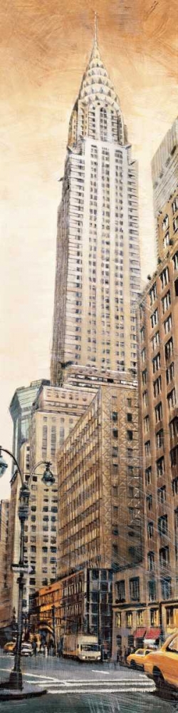The Chrysler Building art print by Matthew Daniels for $57.95 CAD