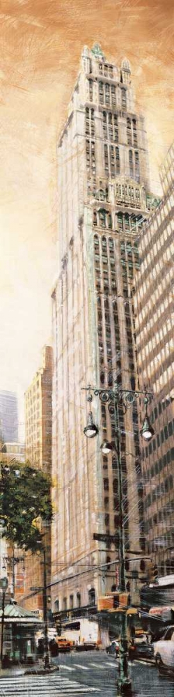 The Woolworth Building art print by Matthew Daniels for $57.95 CAD