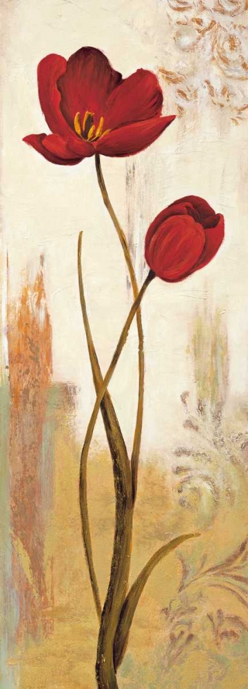 Panneau tulipe art print by Nathalie Besson for $57.95 CAD