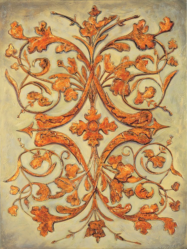 Ornamental Scroll II art print by Pablo Segovia for $57.95 CAD