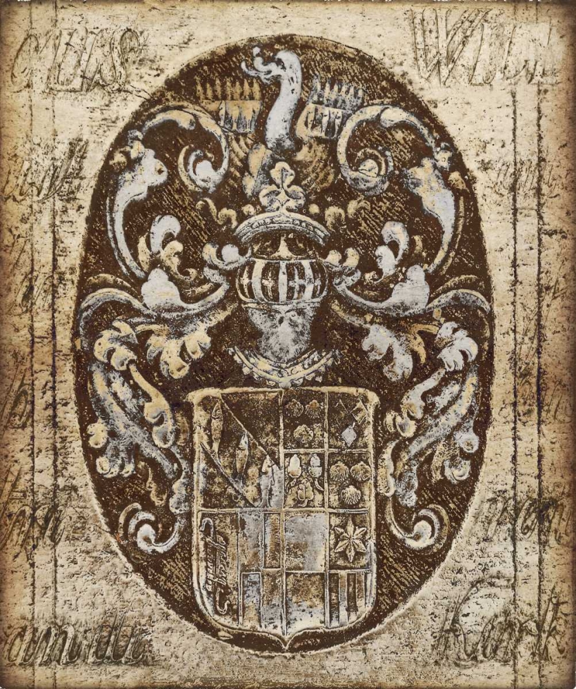 Coat of Arms I art print by Russell Brennan for $57.95 CAD