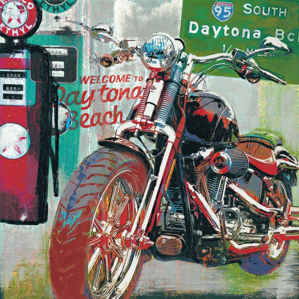 Daytona Beach art print by Ray Foster for $57.95 CAD
