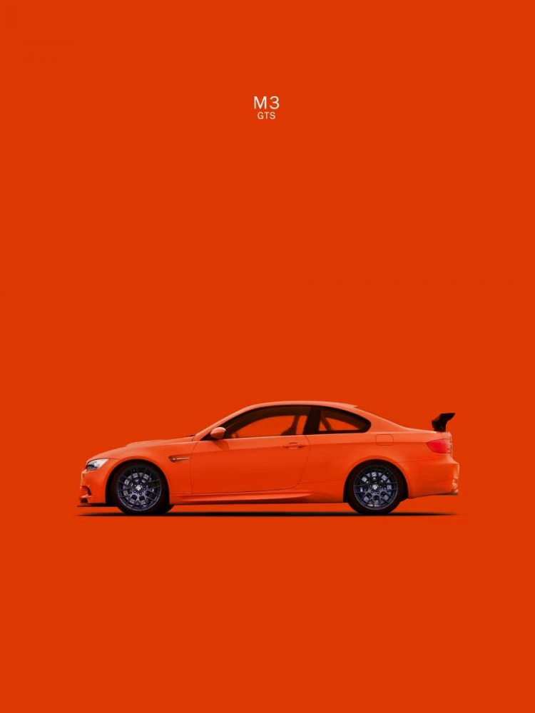 BMW M3 GTS Orange art print by Mark Rogan for $57.95 CAD