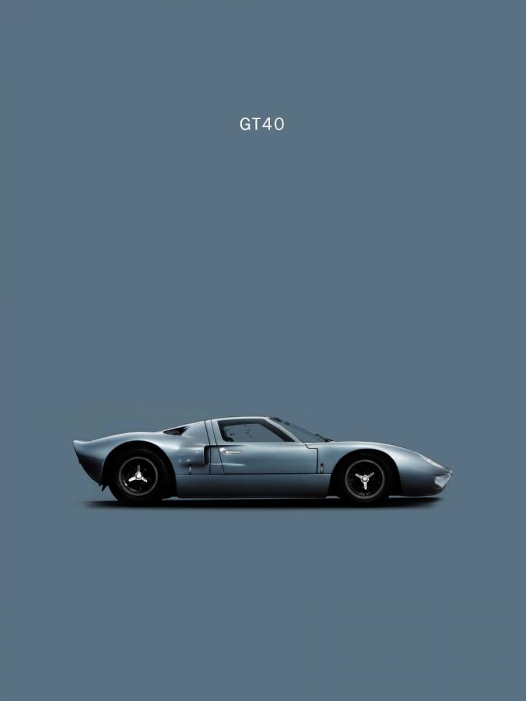 Ford GT40 art print by Mark Rogan for $57.95 CAD