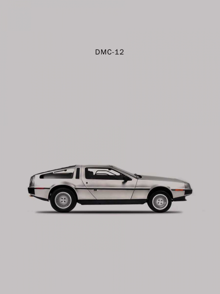 DeLorean DMC-12 1981 art print by Mark Rogan for $57.95 CAD