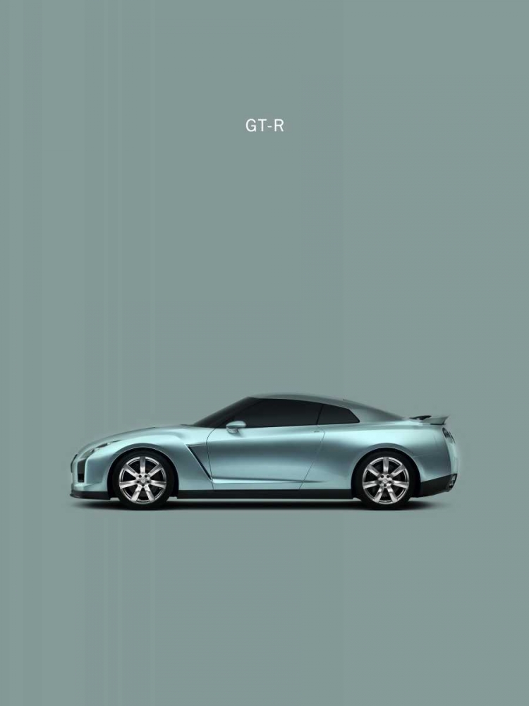 Nissan GT-R art print by Mark Rogan for $57.95 CAD