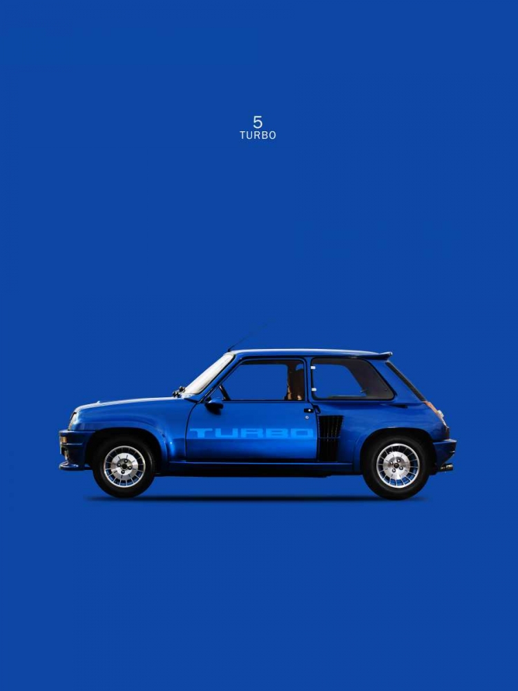 Renault 5 Turbo 1983 art print by Mark Rogan for $57.95 CAD