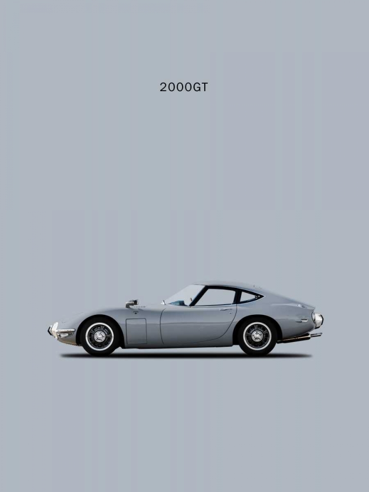 Toyota 2000GT art print by Mark Rogan for $57.95 CAD