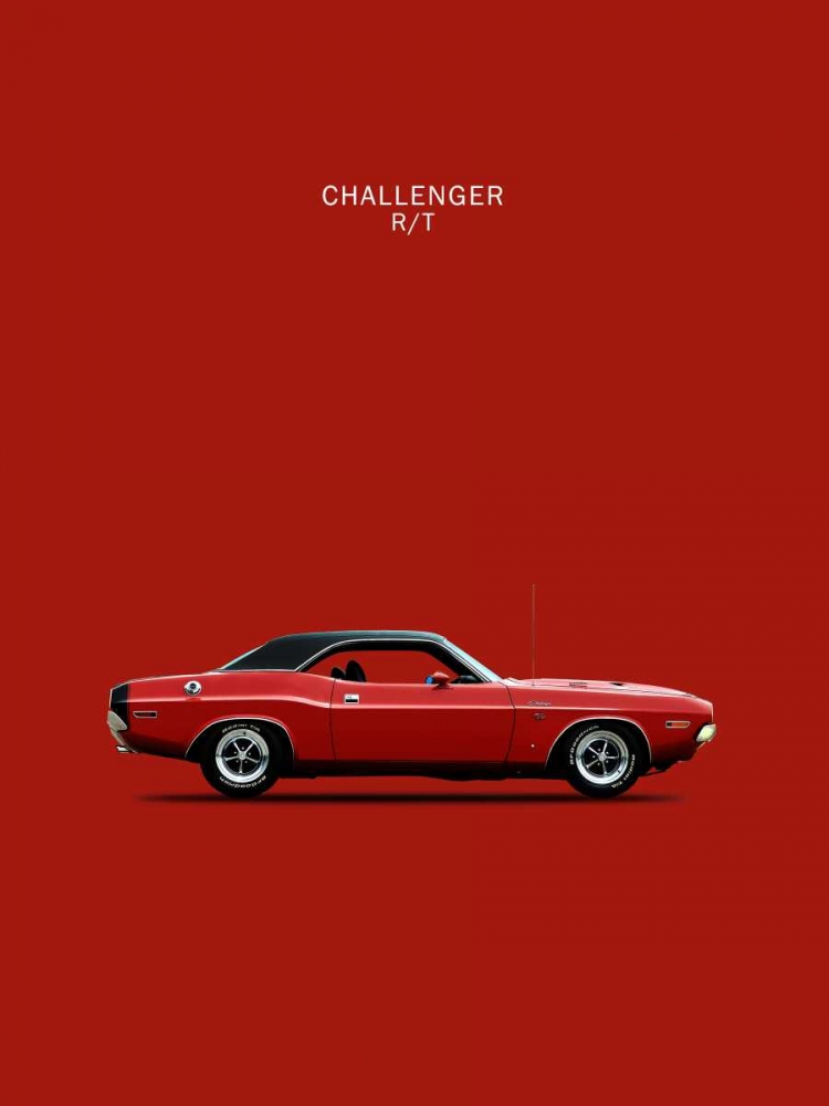 Dodge Challenger R-T 1970 art print by Mark Rogan for $57.95 CAD