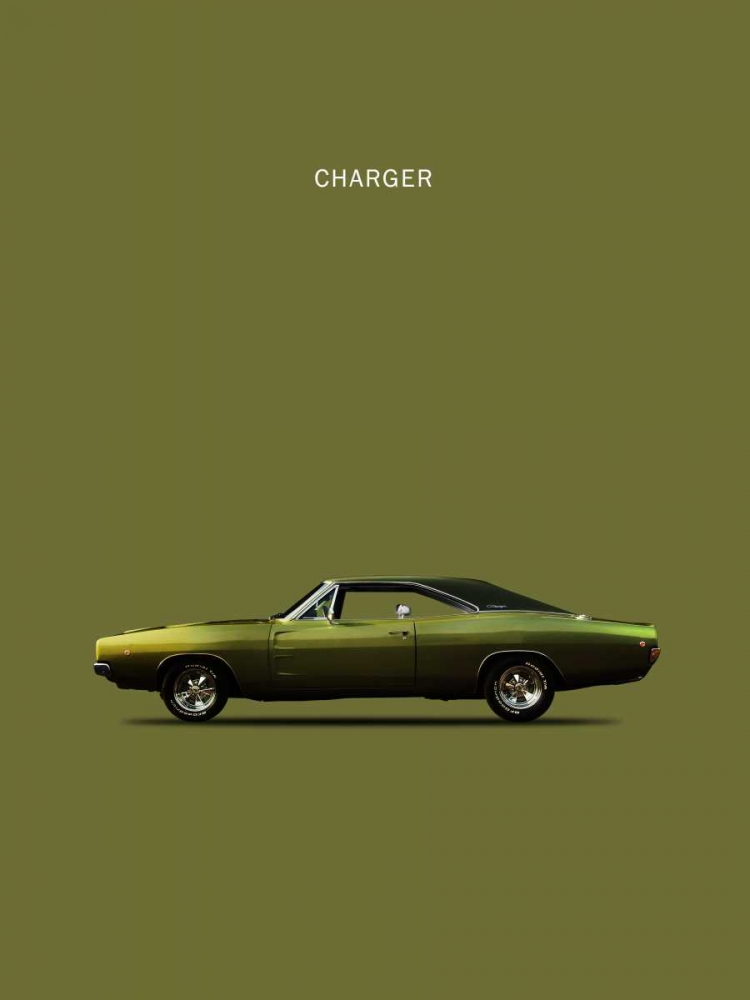Dodge Charger art print by Mark Rogan for $57.95 CAD