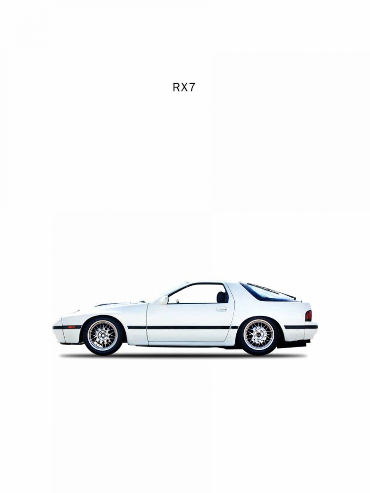 Mazda RX7 1988 art print by Mark Rogan for $57.95 CAD