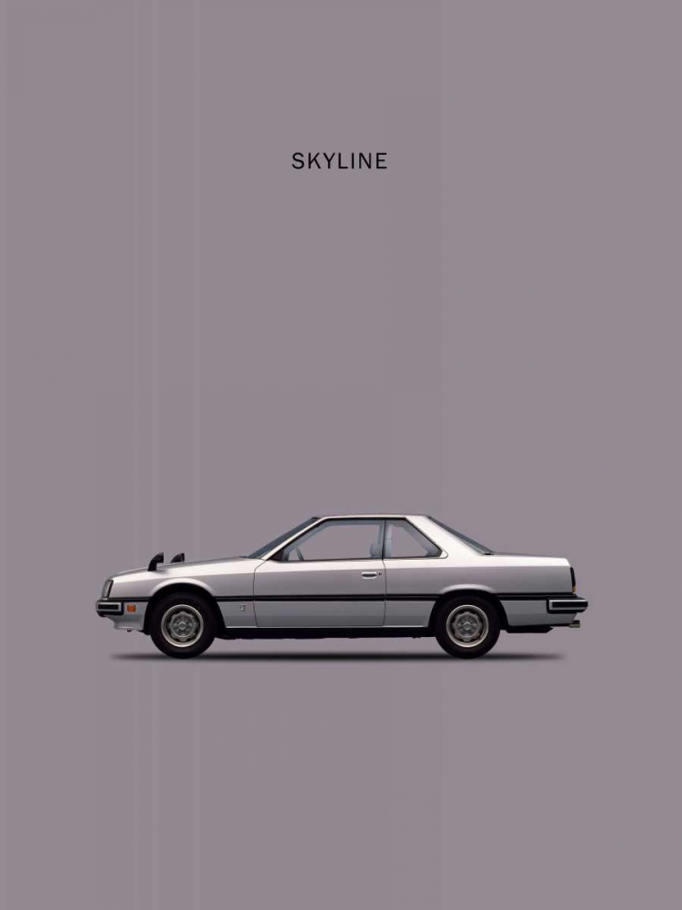 Nissan Skyline 2000GT art print by Mark Rogan for $57.95 CAD