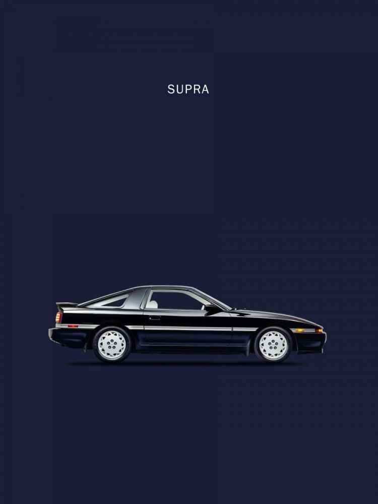 Toyota Supra Turbo art print by Mark Rogan for $57.95 CAD