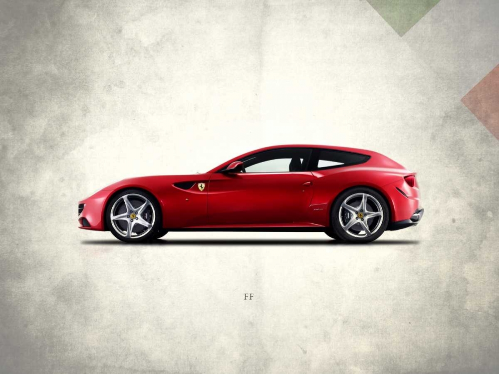 Ferrari FF art print by Mark Rogan for $57.95 CAD