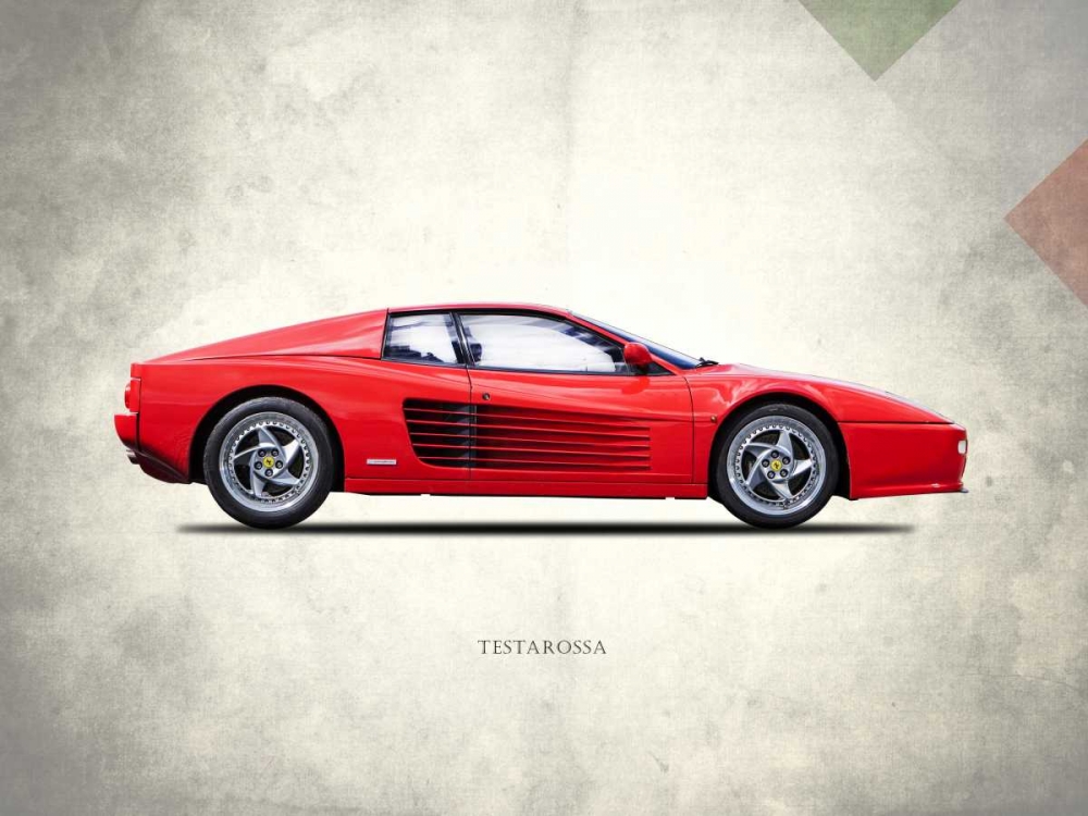 Ferrari Testarossa 1996 art print by Mark Rogan for $57.95 CAD
