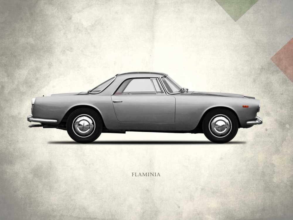 Lancia Flaminia 3c GT2 1962 art print by Mark Rogan for $57.95 CAD