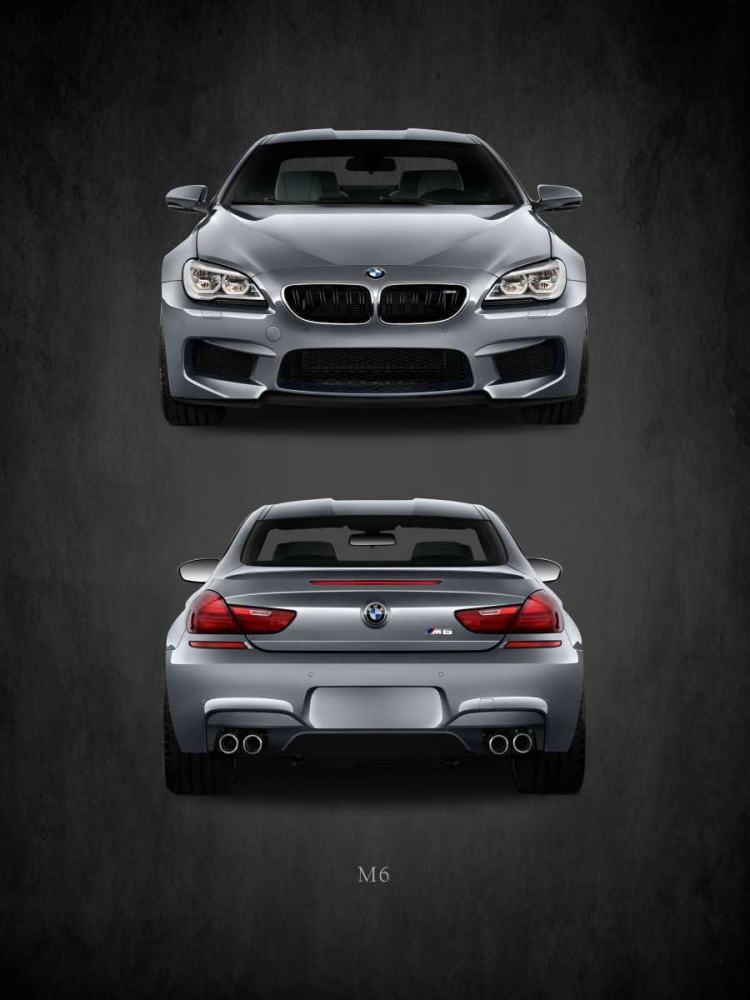BMW M6 art print by Mark Rogan for $57.95 CAD