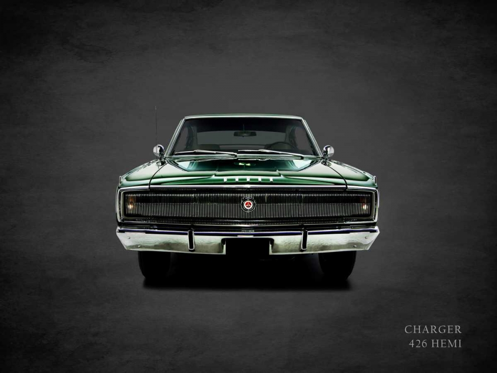 Dodge Charger 426Hemi 1967 art print by Mark Rogan for $57.95 CAD