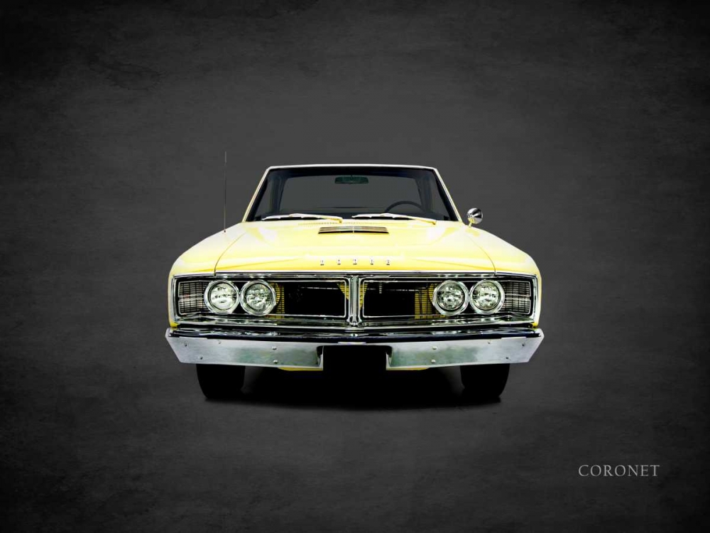 Dodge Coronet 1966 art print by Mark Rogan for $57.95 CAD