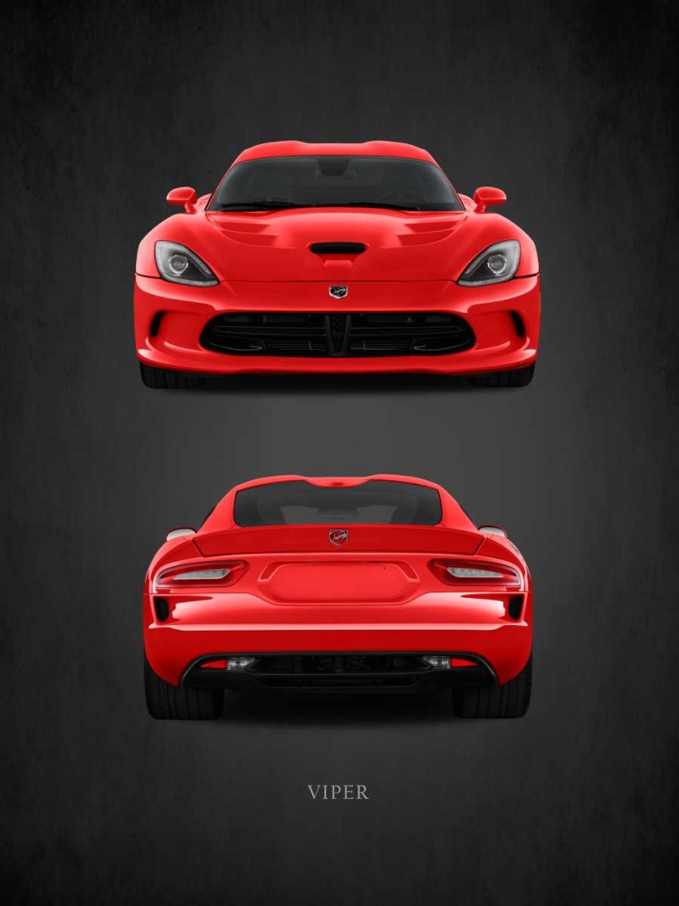Dodge Viper art print by Mark Rogan for $57.95 CAD