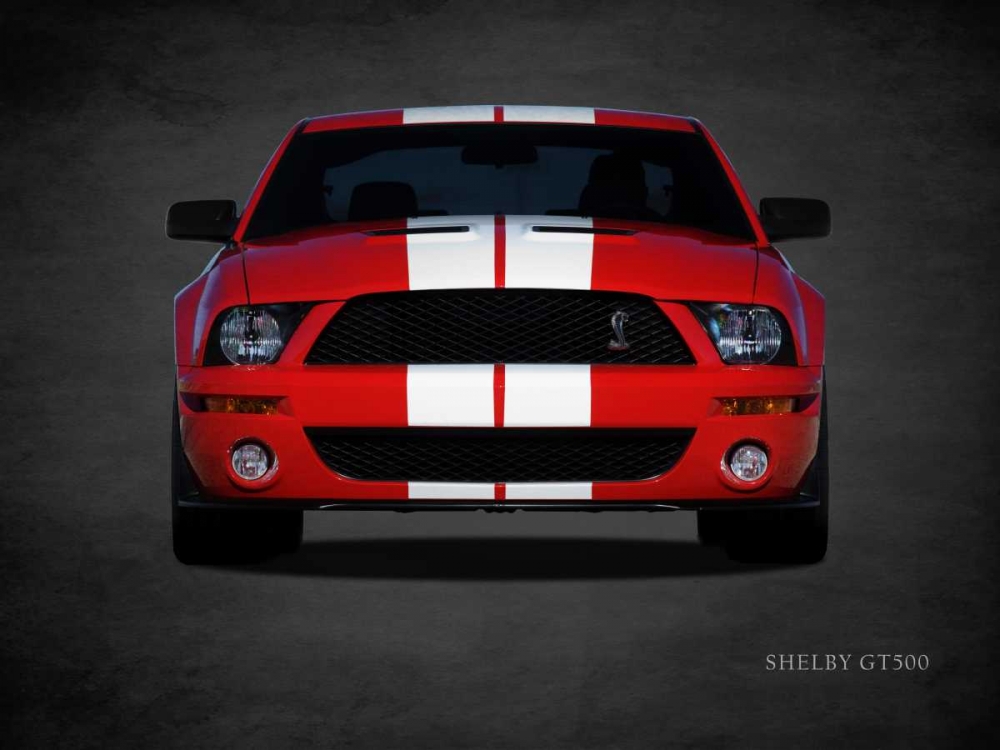 Ford Shelby GT500 art print by Mark Rogan for $57.95 CAD