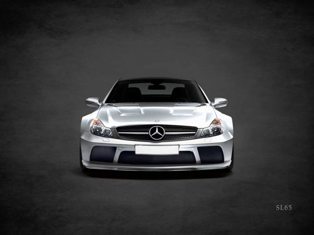 Mercedes Benz SL65 art print by Mark Rogan for $57.95 CAD
